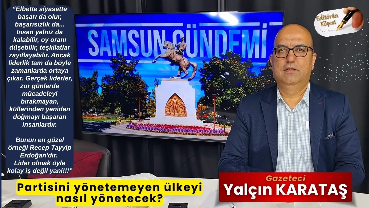 Gazeteci Yalçın Karataş yazdı; Küstüm oynamıyorum!