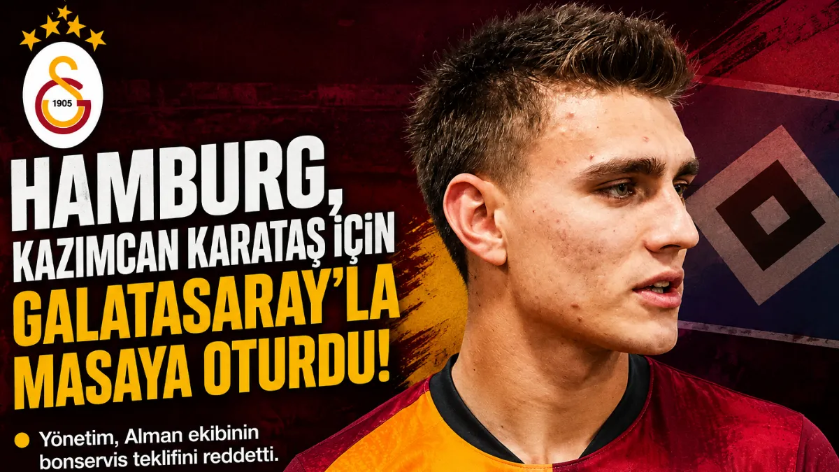 Hamburg, Kazımcan Karataş İçin Galatasaray’ın Kapısını Çaldı!