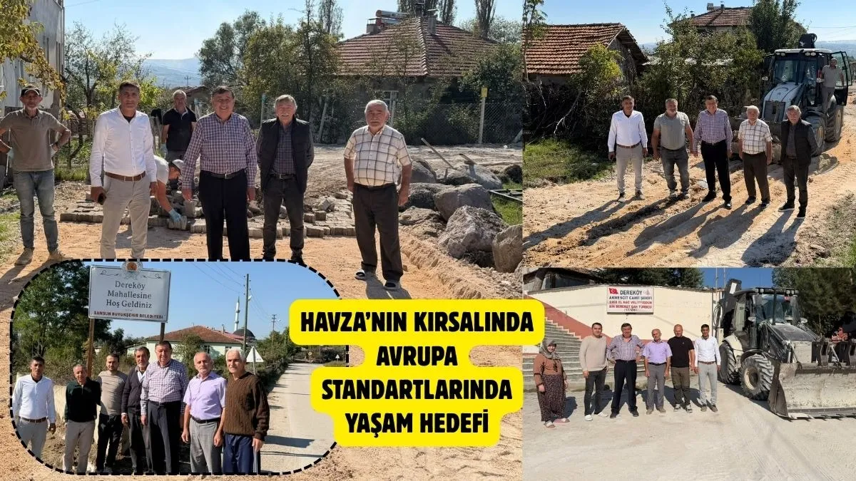 Havza Belediye Başkanı Murat İkiz: Kırsalda Avrupa Standartlarında Yaşam İstiyoruz