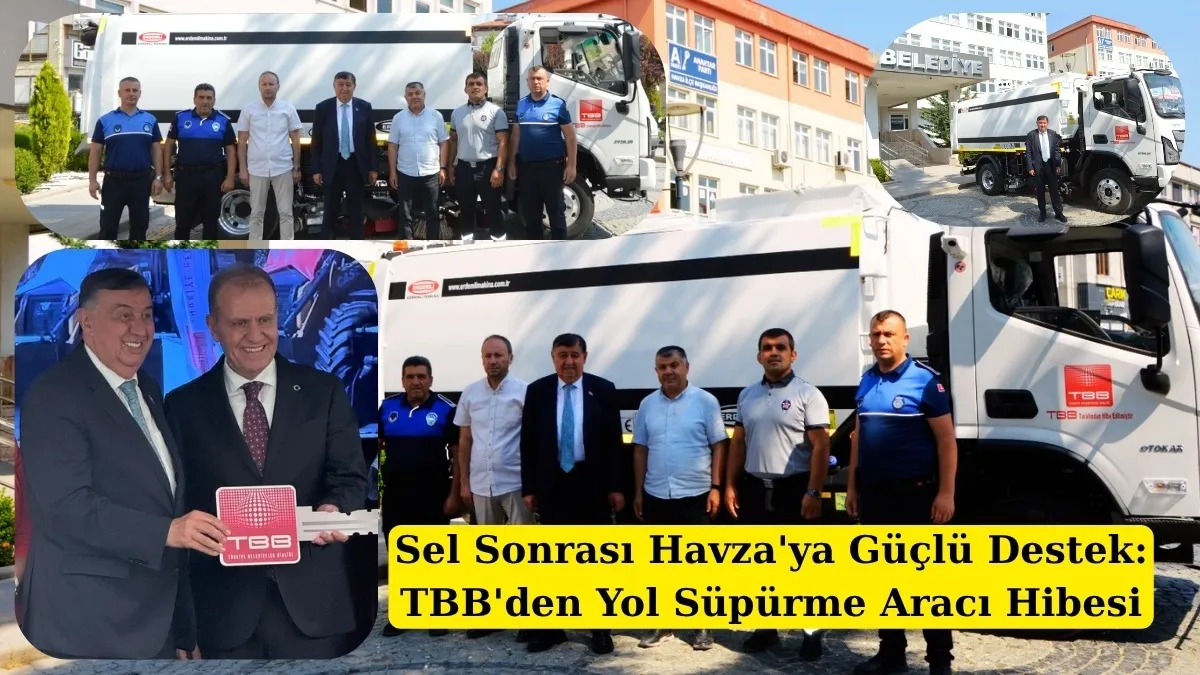 Havza Belediyesi hizmet filosunu yeni bir araçla güçlendirdi