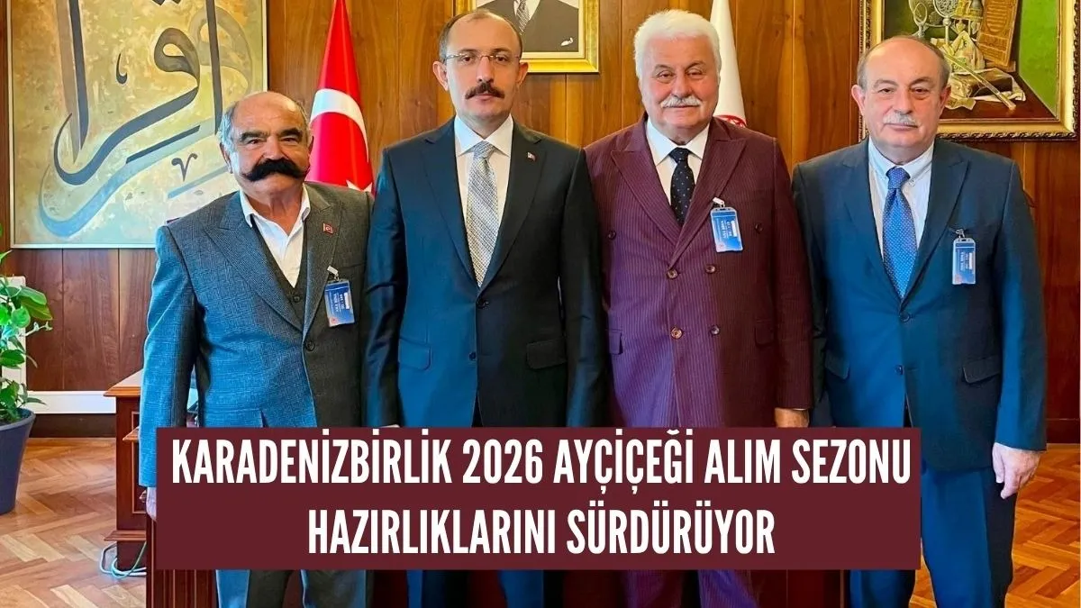 Karadenizbirlik 2026 Ayçiçeği alım sezonu hazırlıklarını sürdürüyor