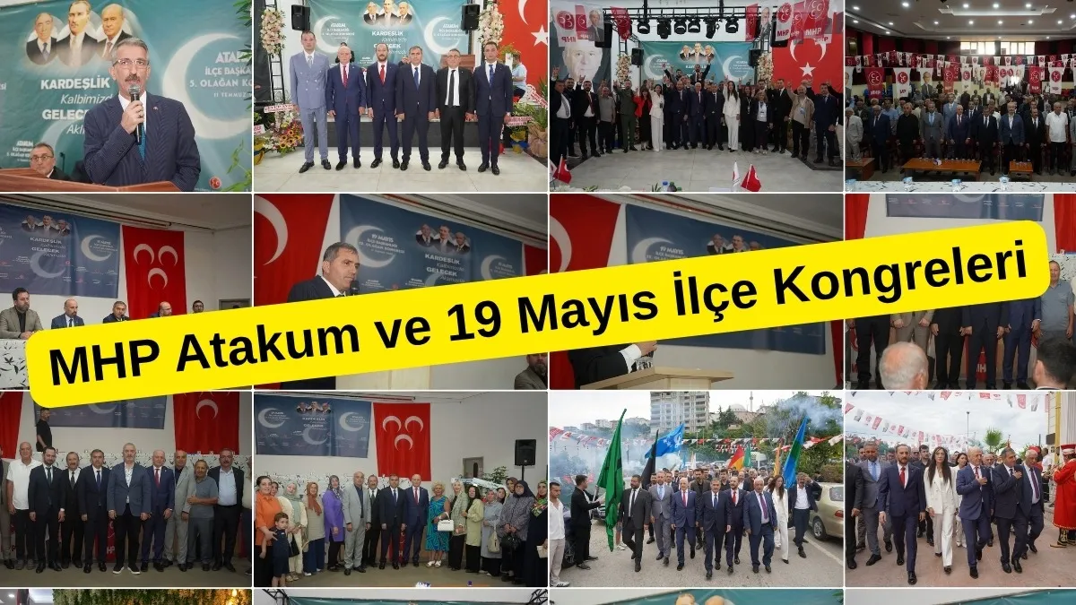 MHP Atakum'da Afşin Erbil, 19 Mayıs'ta Mustafa Selçuk seçildi