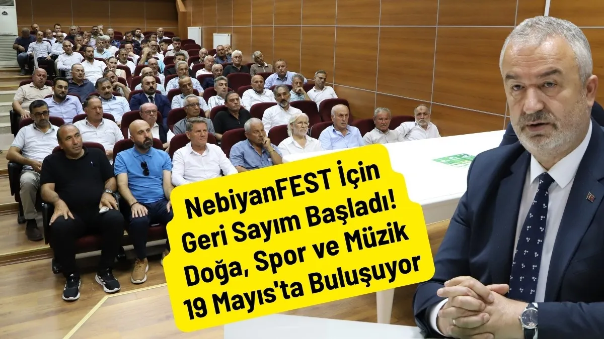 NebiyanFEST İçin Geri Sayım Başladı! Doğa, Spor ve Müzik 19 Mayıs'ta Buluşuyor