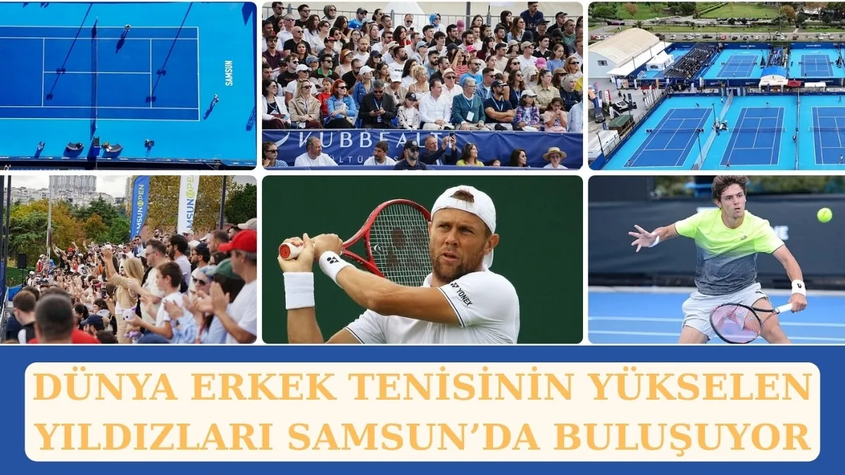 Open ATP Challenger 50 Tenis Turnuvası Samsun'da yapılacak