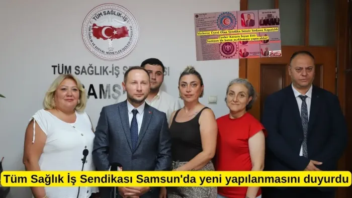 Öz Sağlık-Sen'in feshi sonrası 100 kişi Tüm Sağlık İş Sendikası'na katıldı