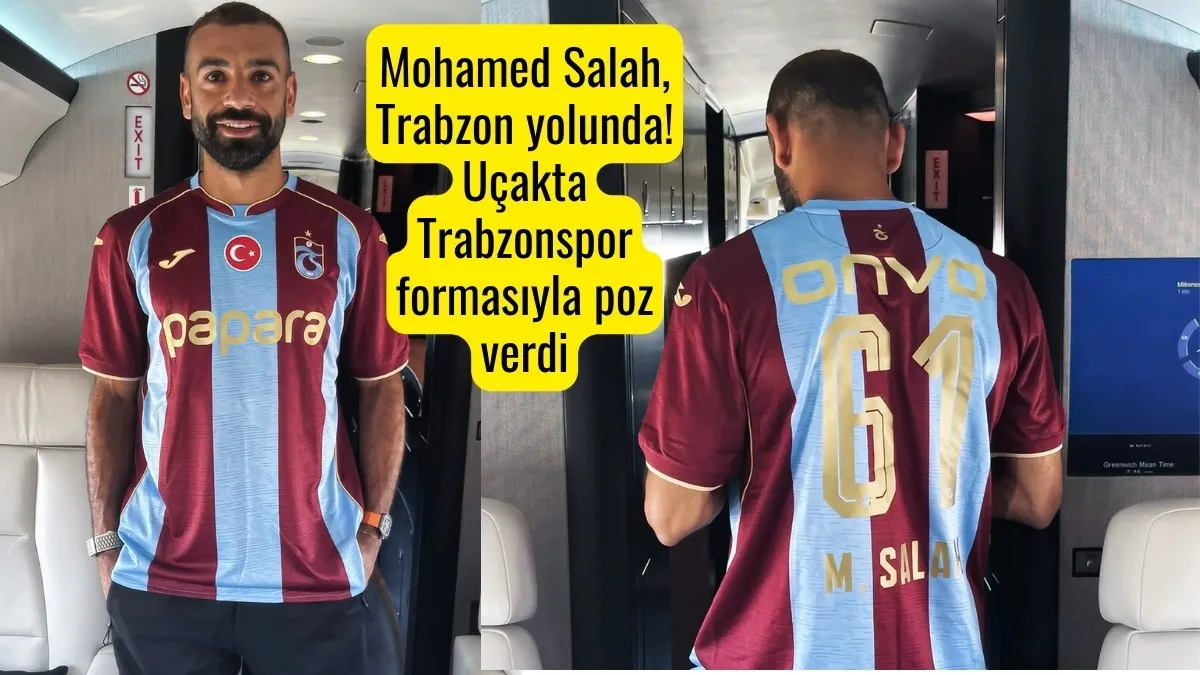 Salah'dan Trabzonspor taraftarını heyecanlandıran paylaşım, Bize Her Yer Trabzon