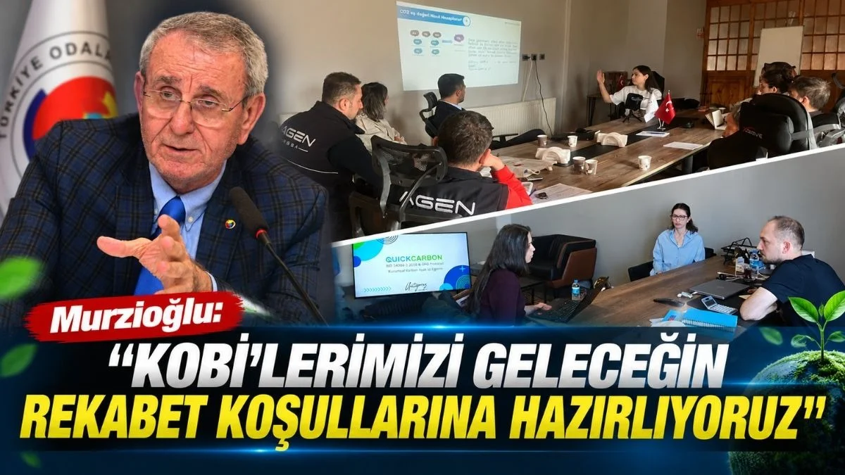 Salih Zeki Murzioğlu Açıkladı: 20 KOBİ’nin Karbon Ayak İzi Hesaplanacak