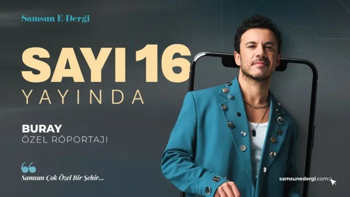 Samsun Büyükşehir Belediyesi interaktif dijital dergisi yeni sayısı yayınlandı