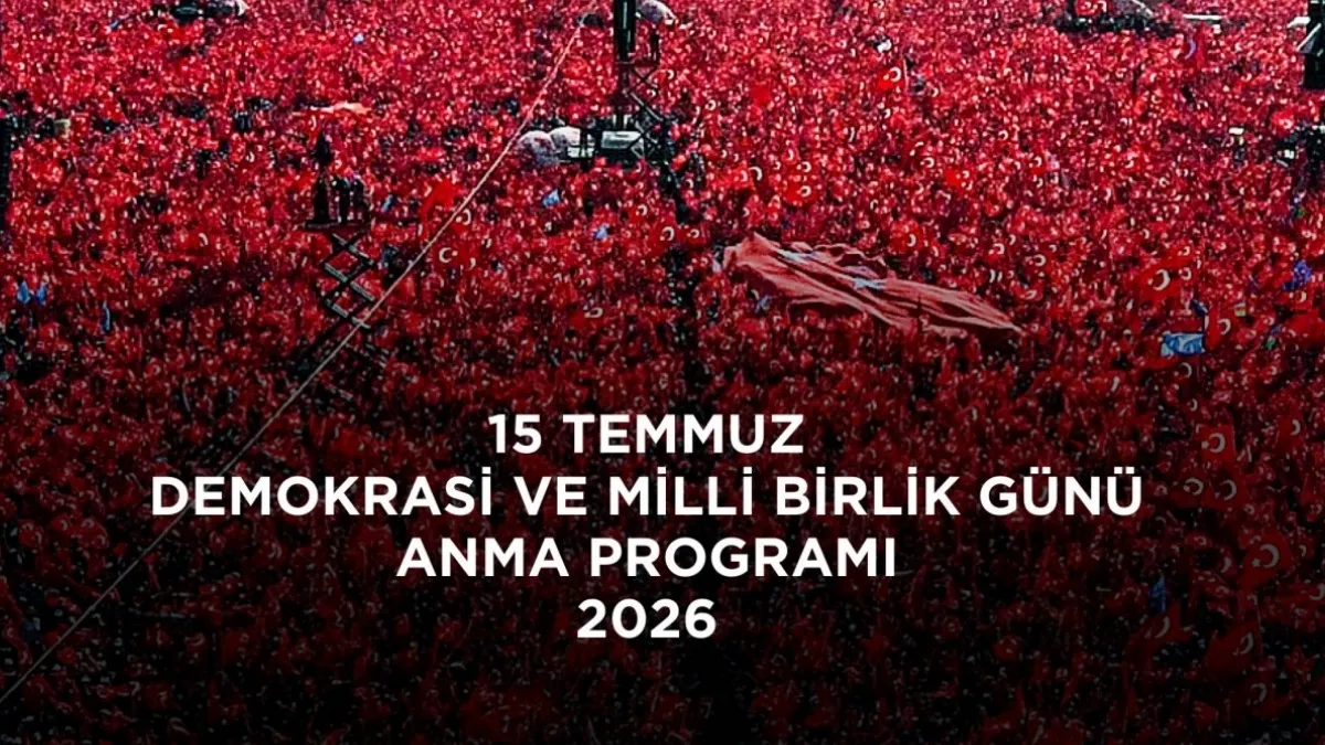 Samsun Cumhuriyet Meydanı 15 Temmuz Çarşamba programı