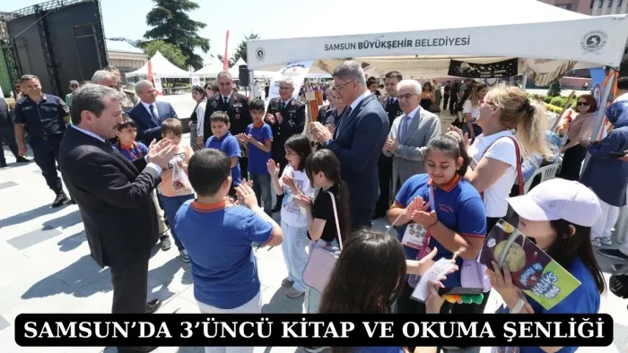 Samsun'da 3’üncü Kitap ve Okuma Şenliği