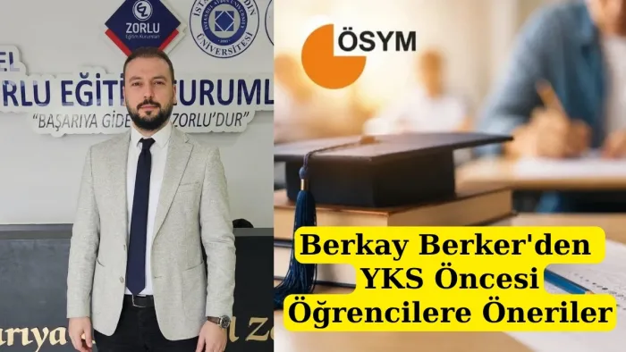 Samsun'da Berkay Berker'den YKS Öncesi Öğrencilere Öneriler