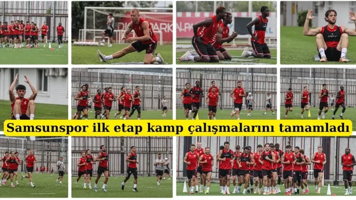 Samsunspor Samsun Kampını Tamamladı, Hollanda'ya gidiyor!