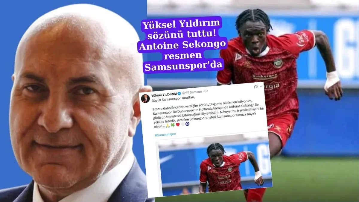 Samsunspor'un yeni transferi Antoine Sekongo kimdir? Anto Sekongo hangi takımlarda oynadı?