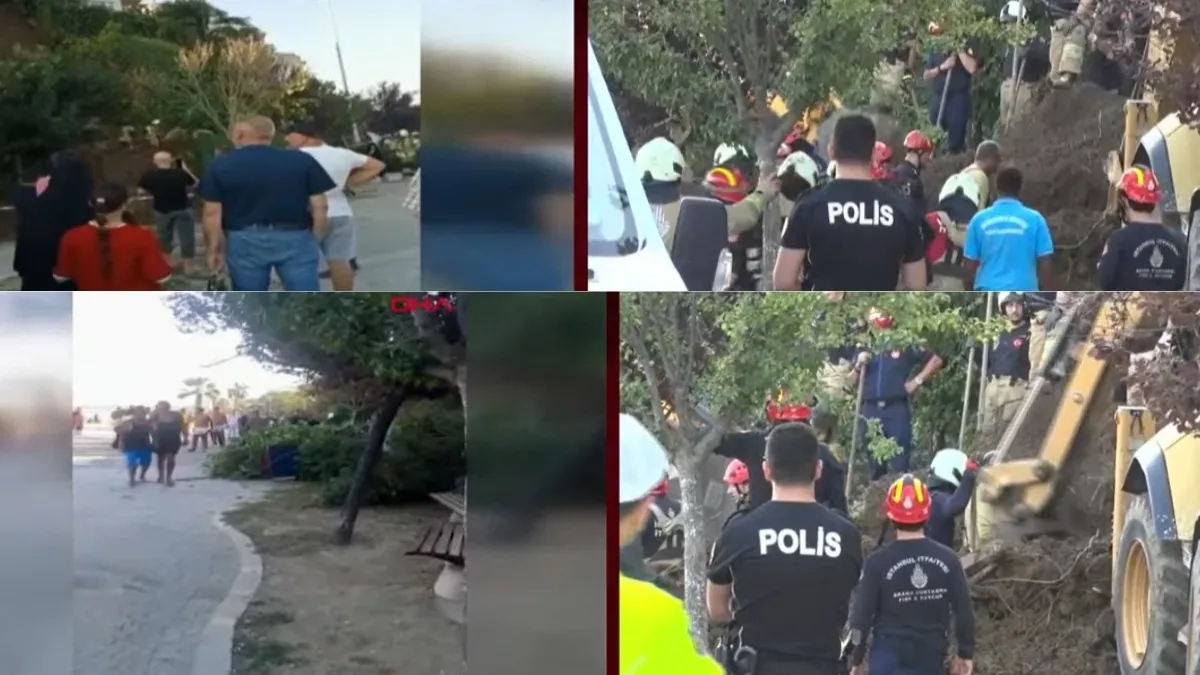 SON DAKİKA | Büyükçekmece'de toprak kayması! Toprak altında mahsur kalanlar var