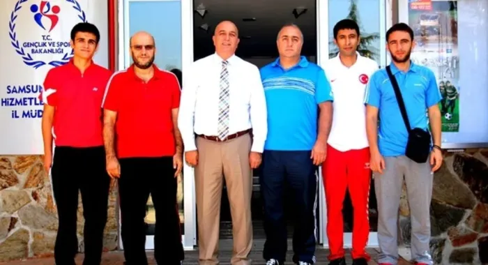 Samsunlu Şampiyonlardan Özyurt'a ziyaret