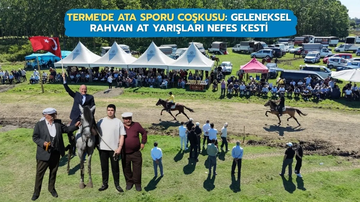 Terme'de Ata Sporu Coşkusu Nefesleri Kesti