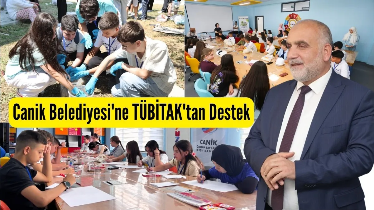 TÜBİTAK Destekli Çevre Projesi Canik'te Gençlerle Buluşuyor