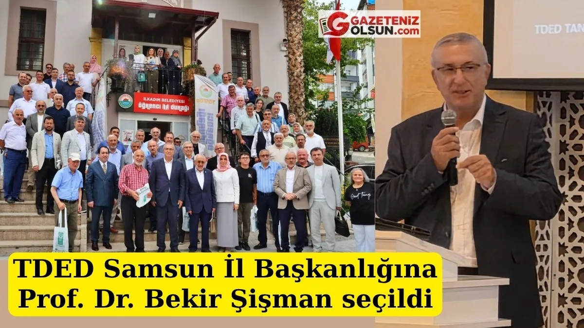Türkiye Dil ve Edebiyat Derneği Samsun İl Başkanlığına Prof. Dr. Bekir Şişman seçildi