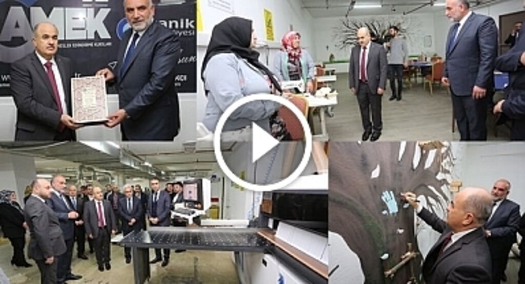 Vali Dağlı CAMEK'te incelemelerde bulundu