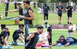 Samsunspor yeni sezon hazırlıklarını sürdüyor