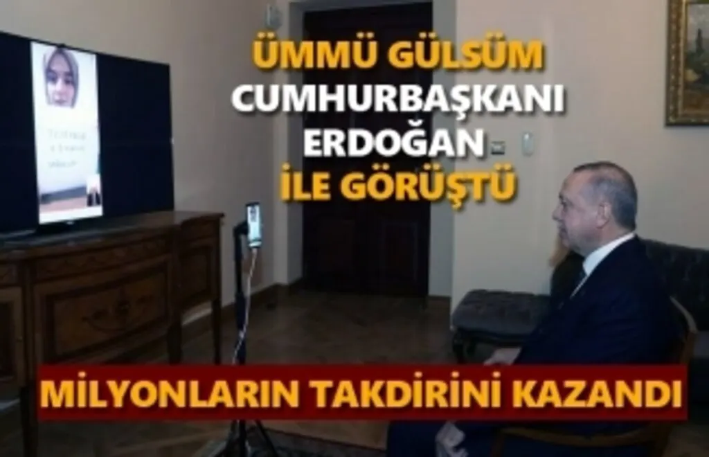 Ümmü Gülsüm Cumhurbaşkanı Recep Tayyip Erdoğan ile görüştü