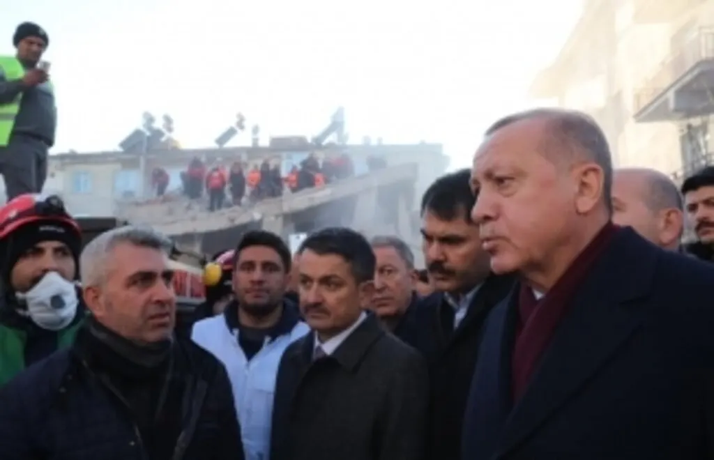 Cumhurbaşkanı Erdoğan Deprem Bölgesi Elazığ'da açıklamalarda bulundu