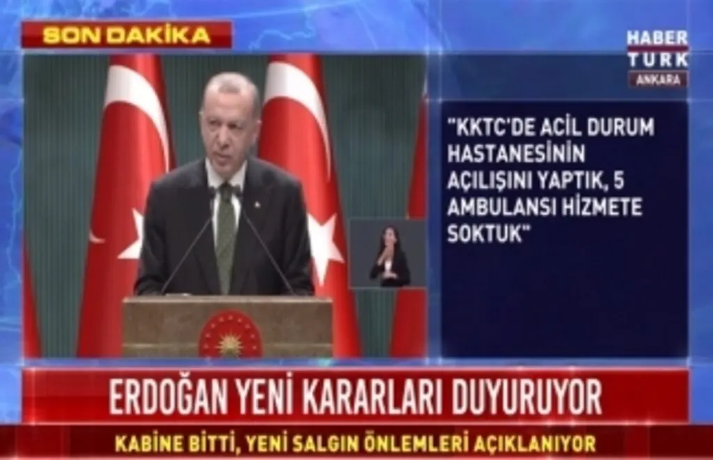 Cumhurbaşkanı Erdoğan açıklıyor, işte yeni salgın önlemleri