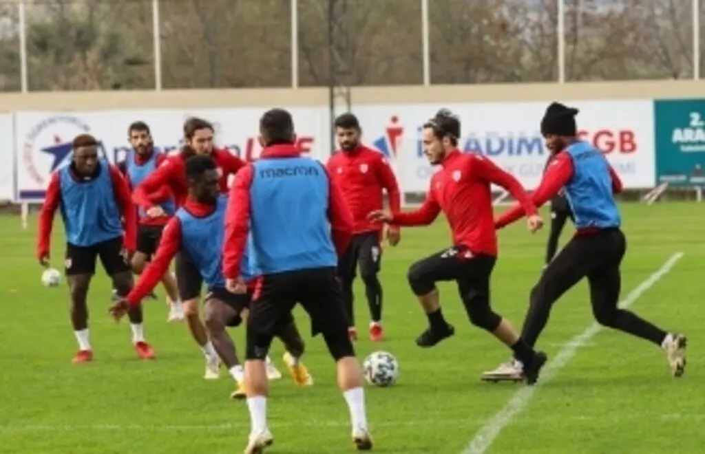Yılport Samsunspor Beypiliç Boluspor maçına hazırlanıyor