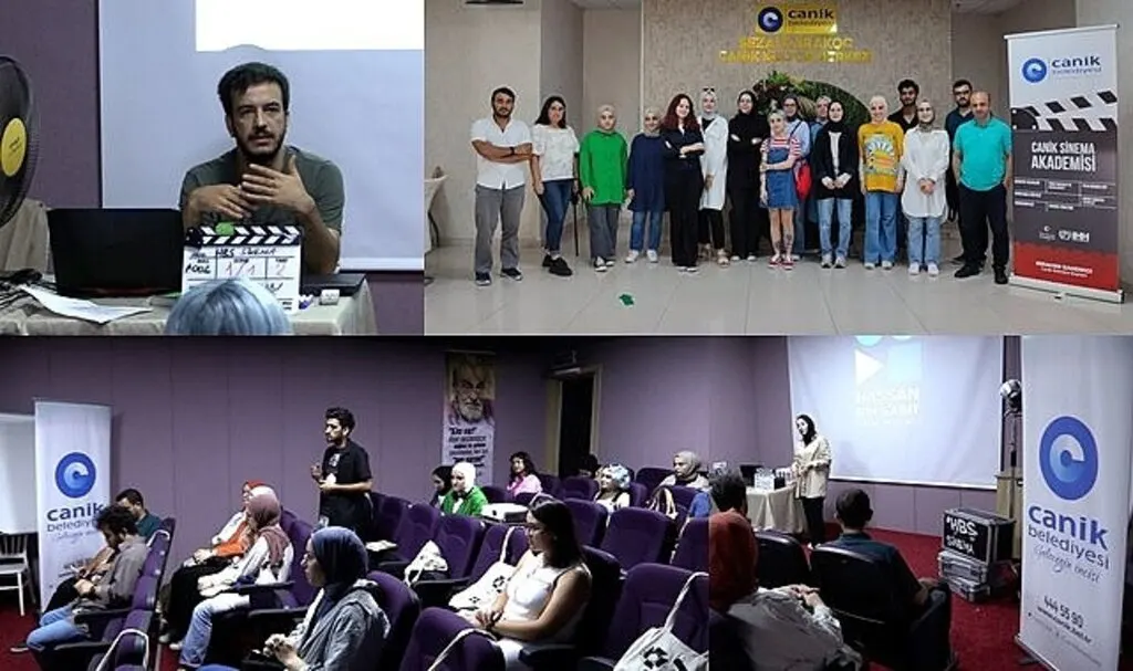 Canik Sinema Akademisi'ne Gençlerden Yoğun İlgi