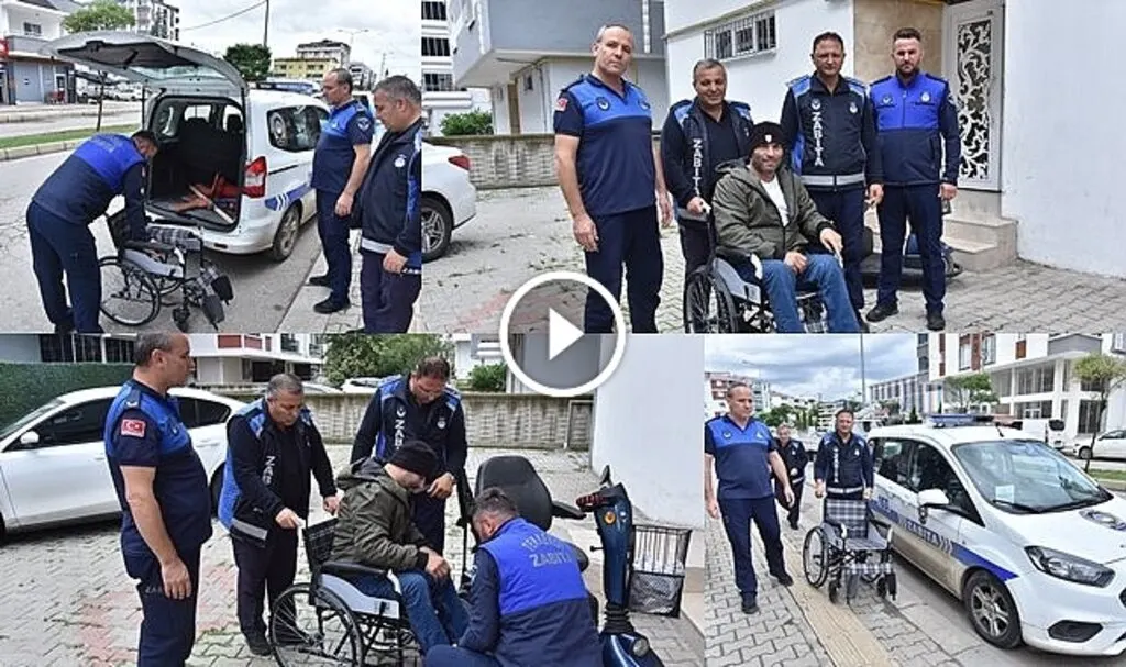 Tekkeköy'de zabıtadan örnek davranış