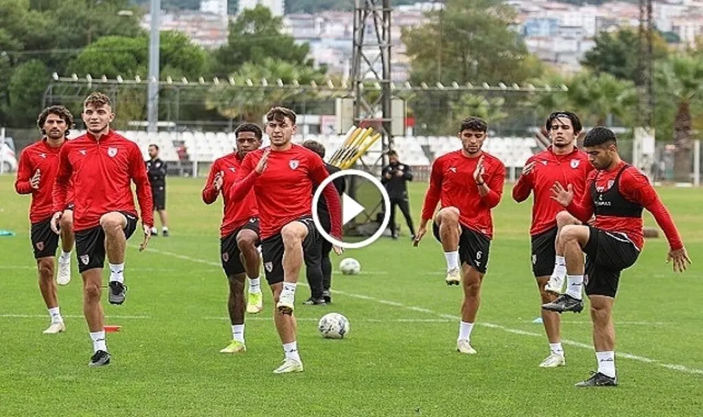 Samsunsporlu futbolcular üç puanı istiyor!