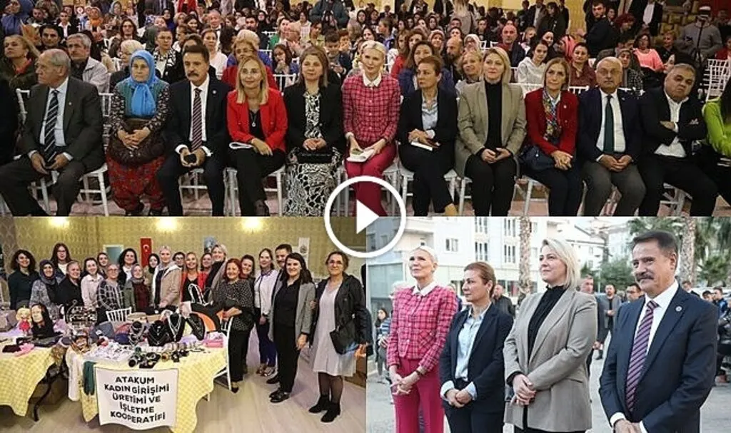 Ümmiye Koçak başarı öykülerini ve projelerini Atakum'da paylaştı
