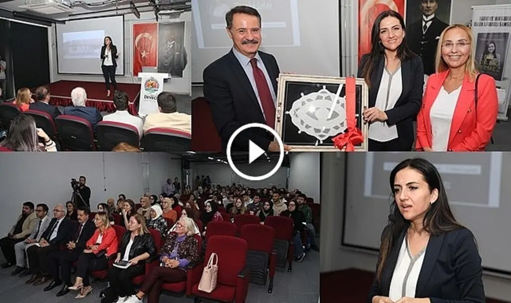 Dilek Livaneli Atakum'da başarı hikayesini anlattı 
