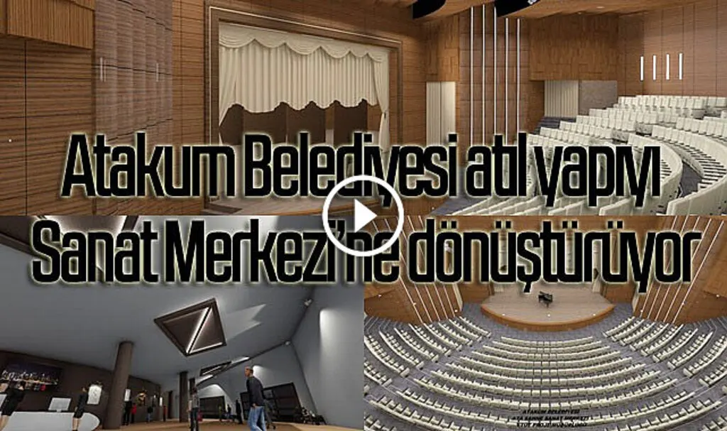 Atakum Belediyesi atıl yapıyı Sanat Merkezi'ne dönüştürüyor