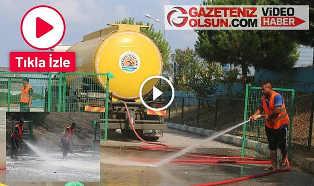 Atakum Belediyesi yeni eğitim öğretim yılı öncesi kentteki tüm okulları yıkadı