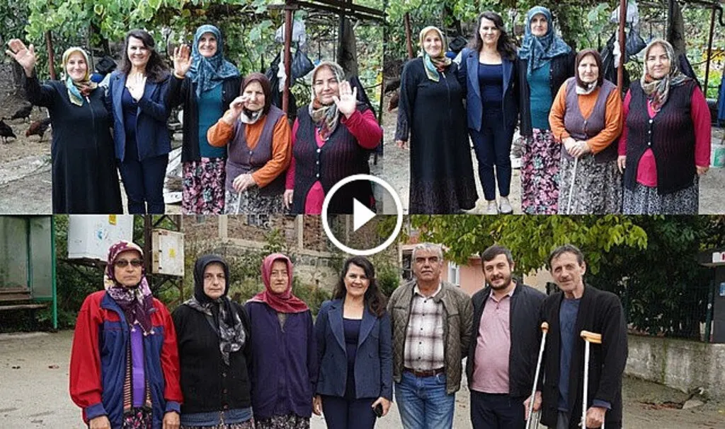Kadın çiftçilerden Başkan Türkel'e teşekkür