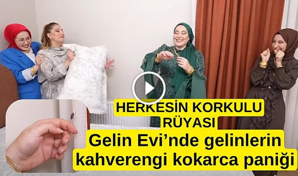 Gelin Evi yeni bölüm Zehra Gelin'in evinde gelinlerin böcek paniği!