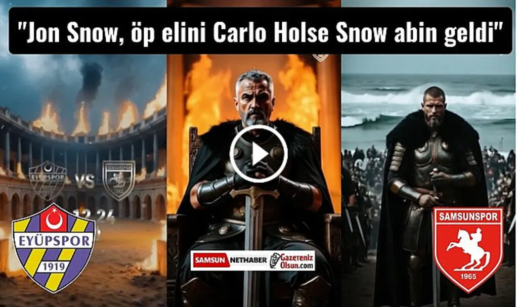 Samsunspor'dan Game of Thrones Temalı Paylaşım