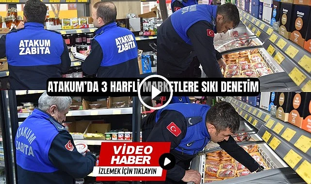Atakum Belediyesi Zabıta ekipleri Ramazan öncesi denetimlerini sıklaştırdı