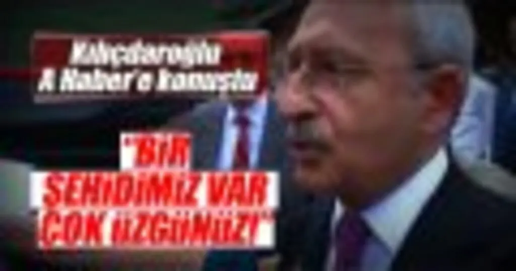 Kılıçdaroğlu AHaber'e konuştu