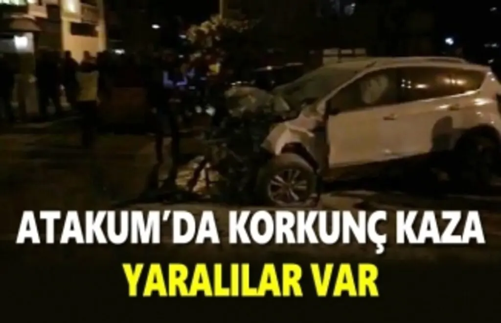 Atakum'daki korkunç kazanın olay yerinden ilk görüntüler