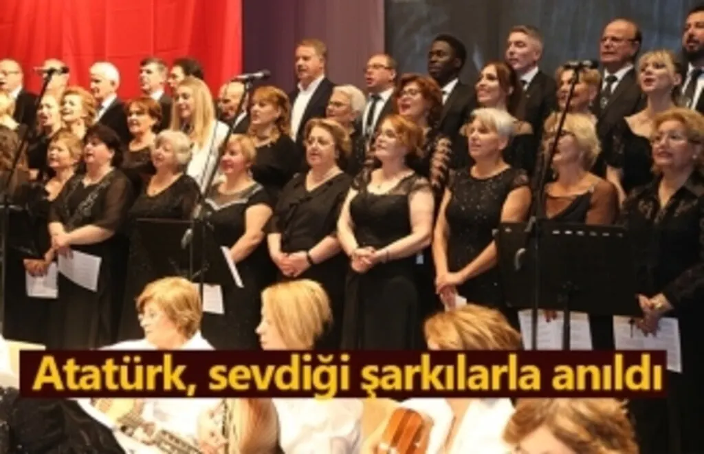 Atakum TSM'den 'Sevdiği Şarkılarla Atatürk' Konseri