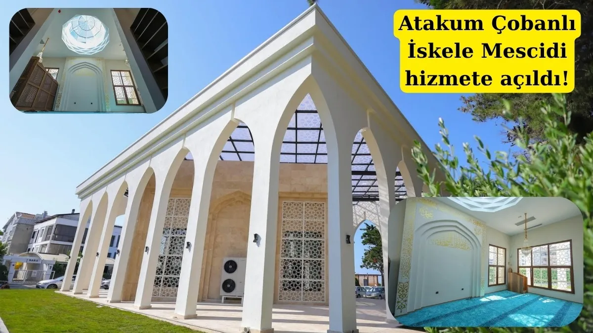 Atakum Çobanlı İskele Mescidi hizmete açıldı! Atakum Sahili Çobanlı İskele Mescidi nerede?