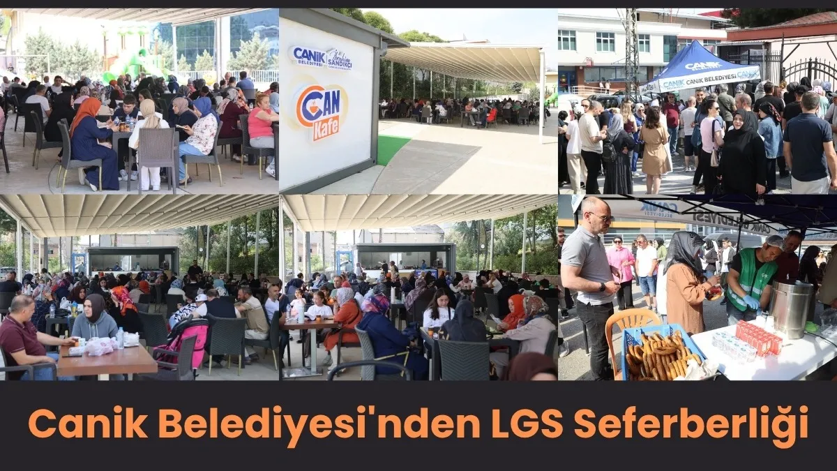 Canik Belediyesi'nden LGS Seferberliği