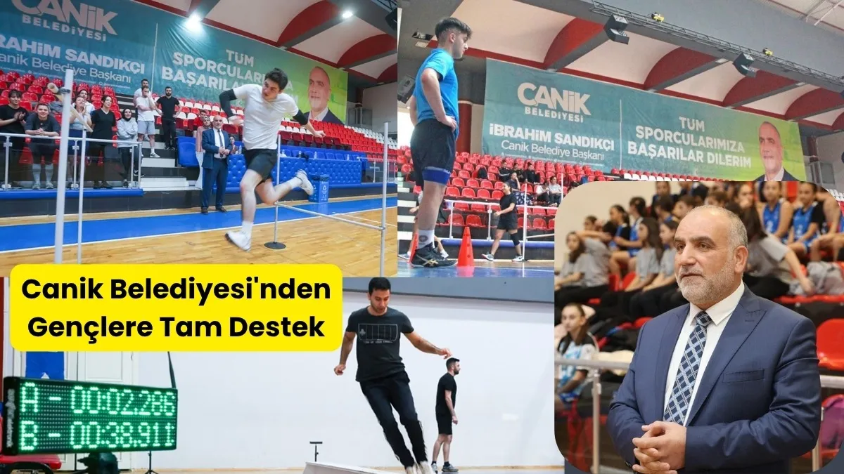 Canik Belediyesi’yle Gençler Hedeflerine Koşuyor