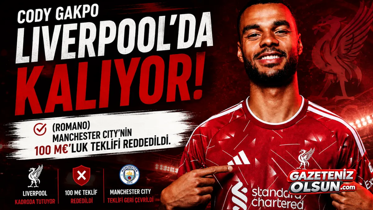 Cody Gakpo Liverpool’da Kalıyor! Manchester City’nin 100 Milyon Euroluk Teklifi Reddedildi