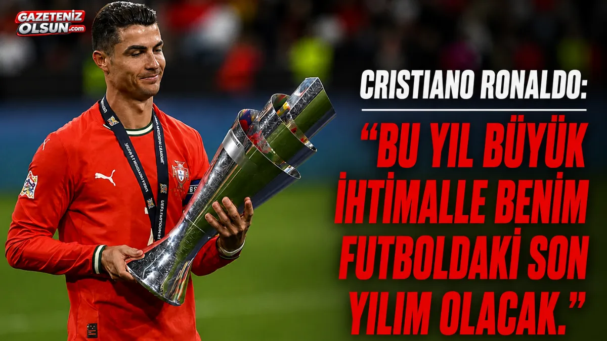 Cristiano Ronaldo’dan emeklilik sinyali! Son Dünya Kupam olacak