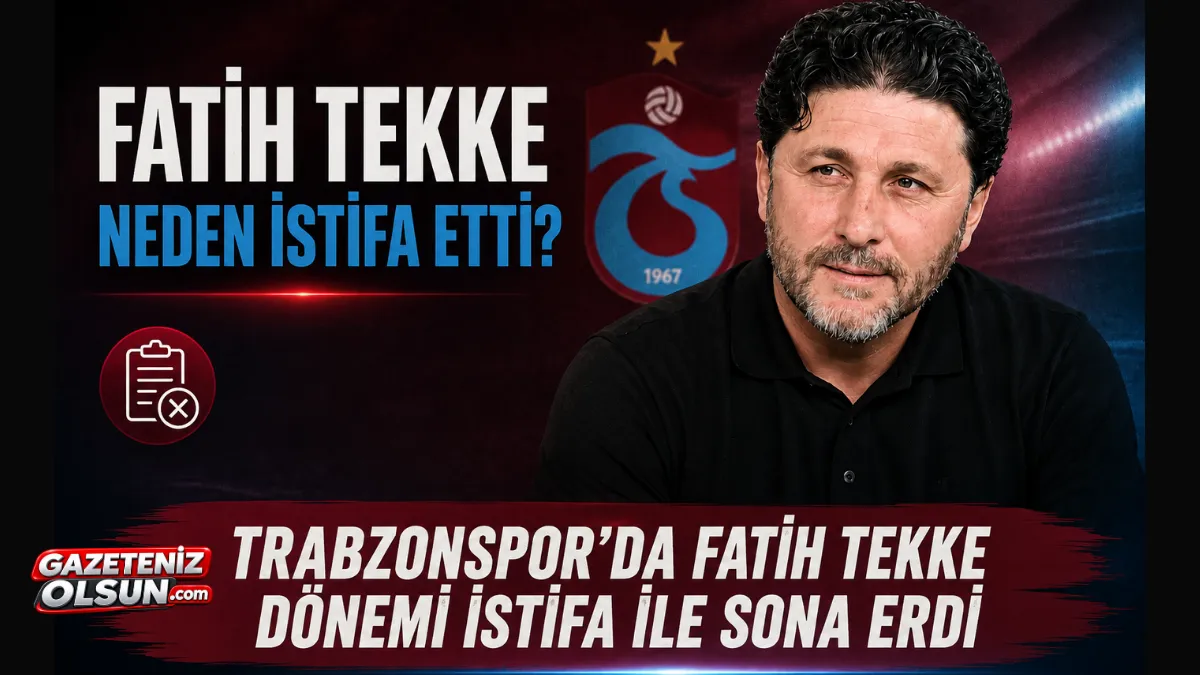 Fatih Tekke Neden İstifa Etti? İşte Trabzonspor’dan Ayrılığının Nedeni ve Kariyeri