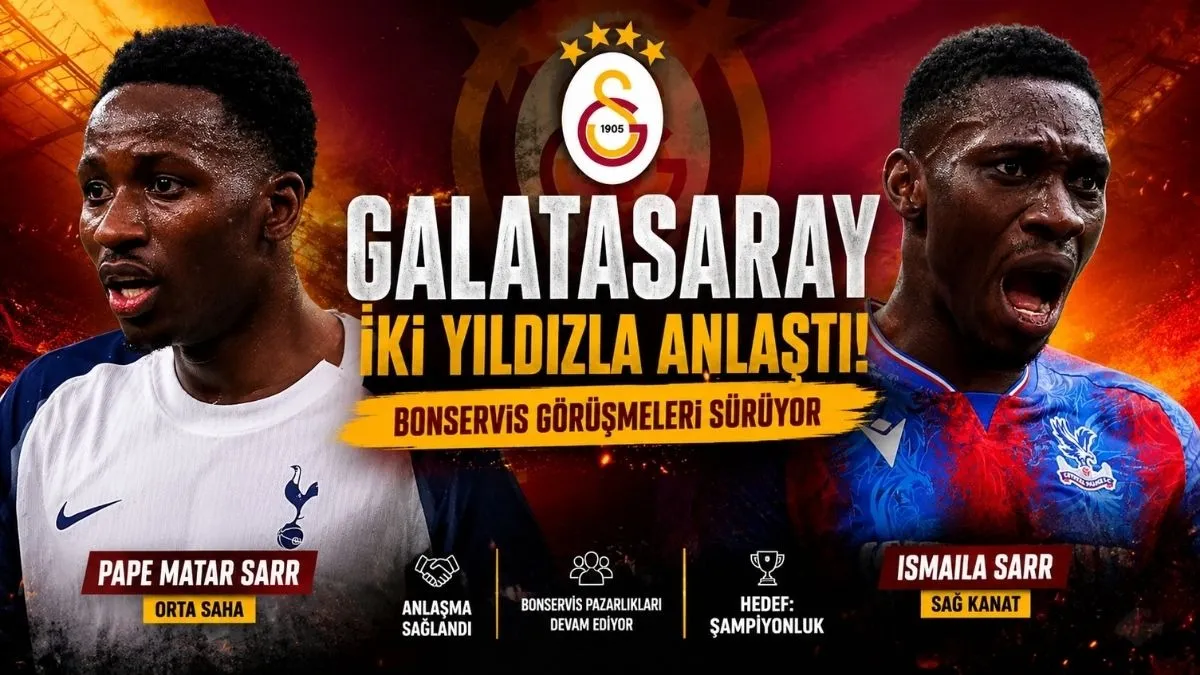 Galatasaray Pape Matar Sarr ve Ismaila Sarr ile Anlaştı! İşte İki Yıldızın Kariyeri