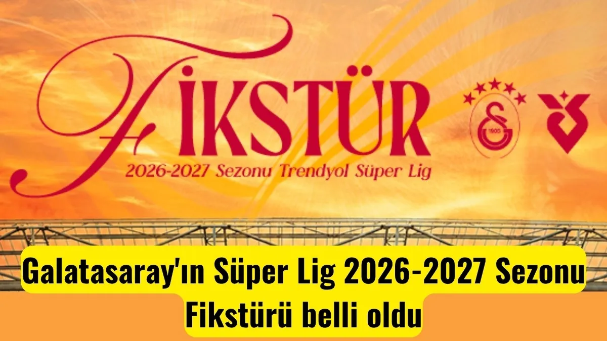 Galatasaray'ın rakipleri belli oldu, Galatasaray ilk kiminle nerede oynuyor? Galatasaray Samsunspor maçları ne zaman?